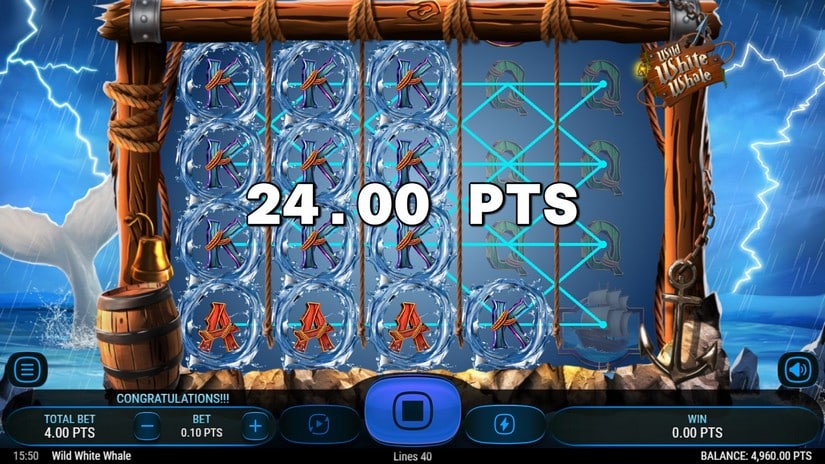 Wild White Whale slot screen 2