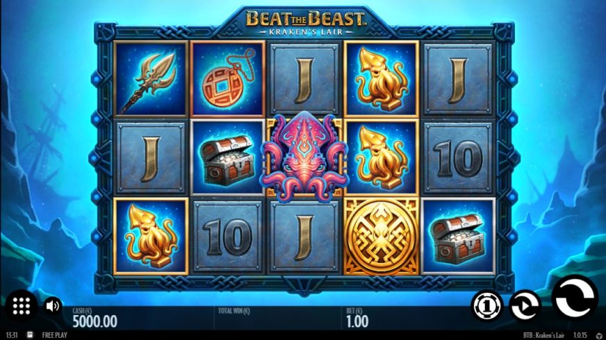 Beat the Beast: Kraken’s Lair slot screen 1