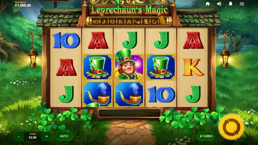 Leprechaun’s Magic slot screen 1