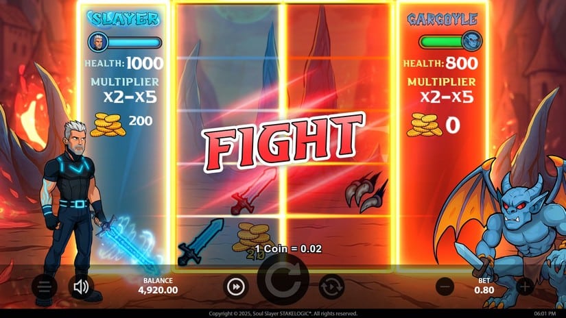 Soul Slayer slot screen 6