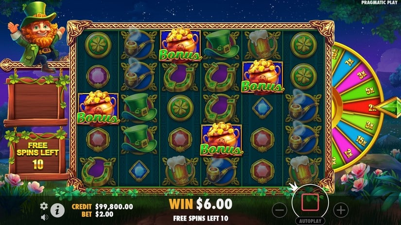 Wheel O’Gold slot screen 4