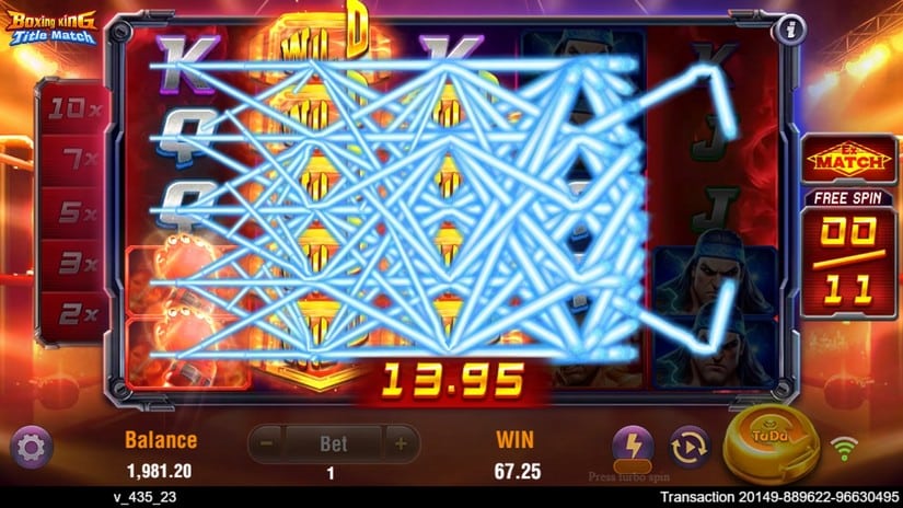 Boxing King Title Match slot screen 7