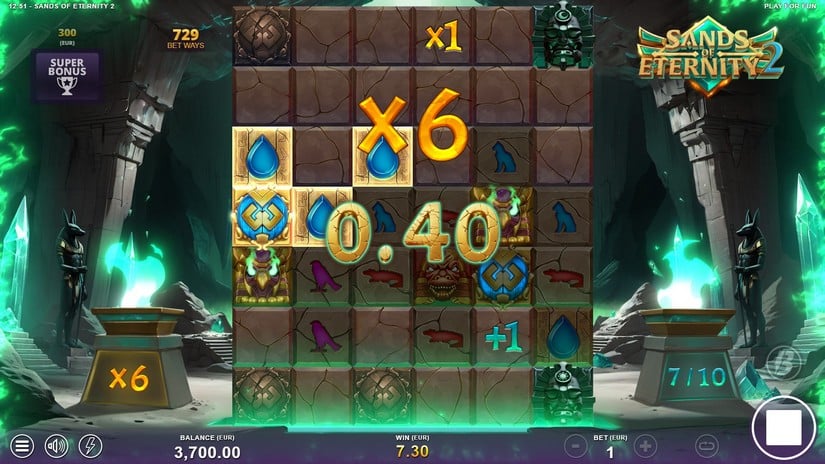 Sands of Eternity 2 slot screen 6