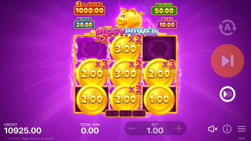 Piggy Power: Hit the Bonus slot screen 5