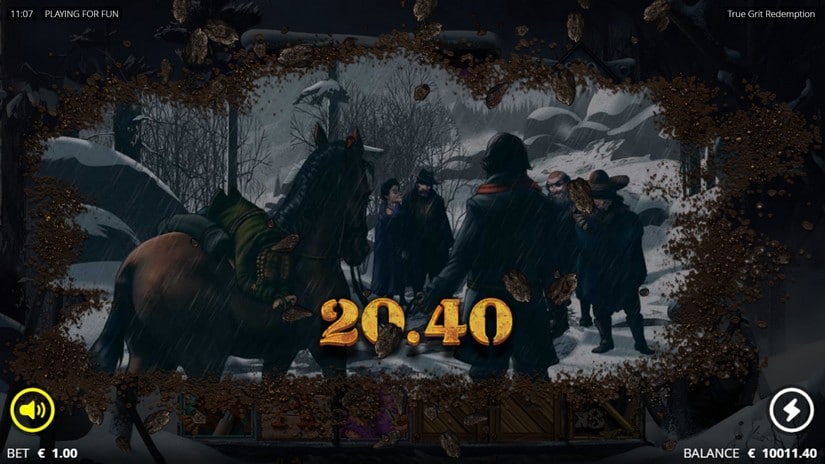 True Grit Redemption slot screen 3