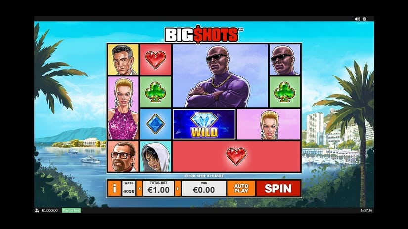 Big Shots slot screen 1