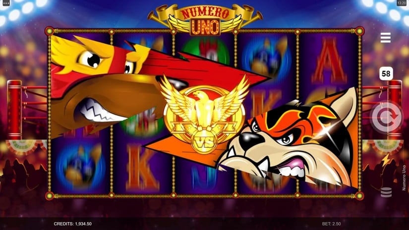 Numero Uno slot screen 5