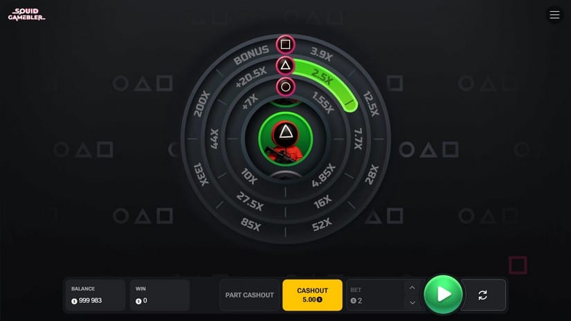 Squid Gamebler slot screen 2