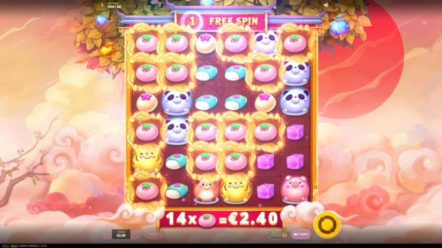 Happy Apples slot screen 6
