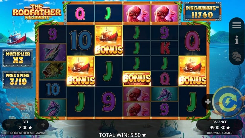 The Rodfather Megaways slot screen 5