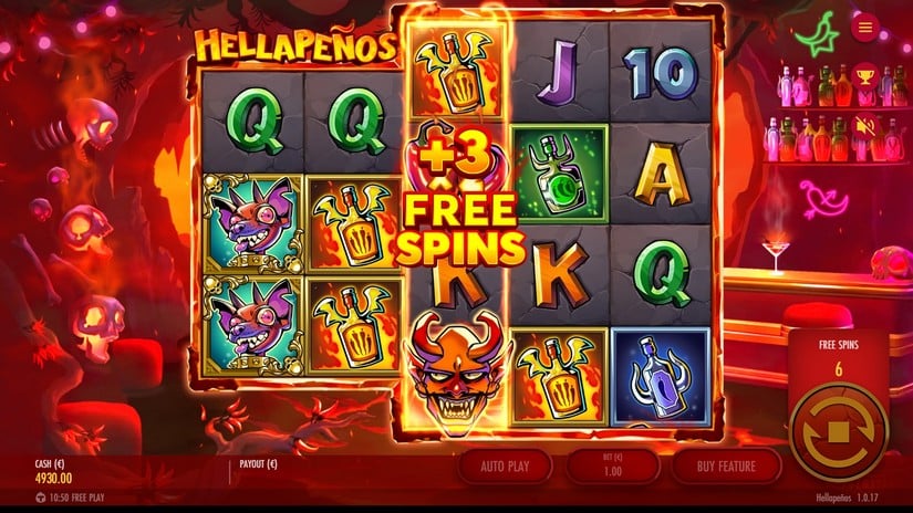 Hellapeños slot screen 4