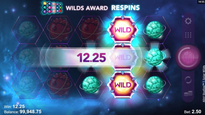 Solar Wilds slot screen 3