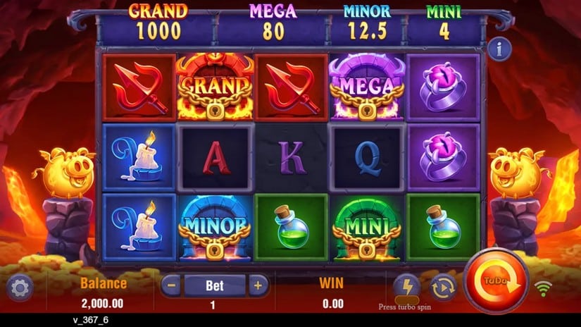 Devil Fire Twins slot screen 1