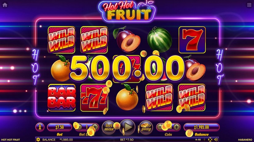 Hot Hot Fruit slot screen 5