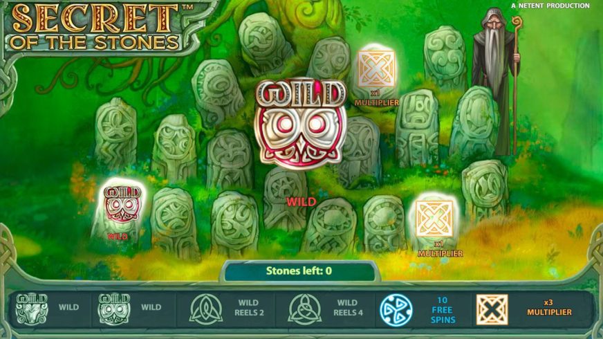 Secret of the Stones MAX slot screen 2