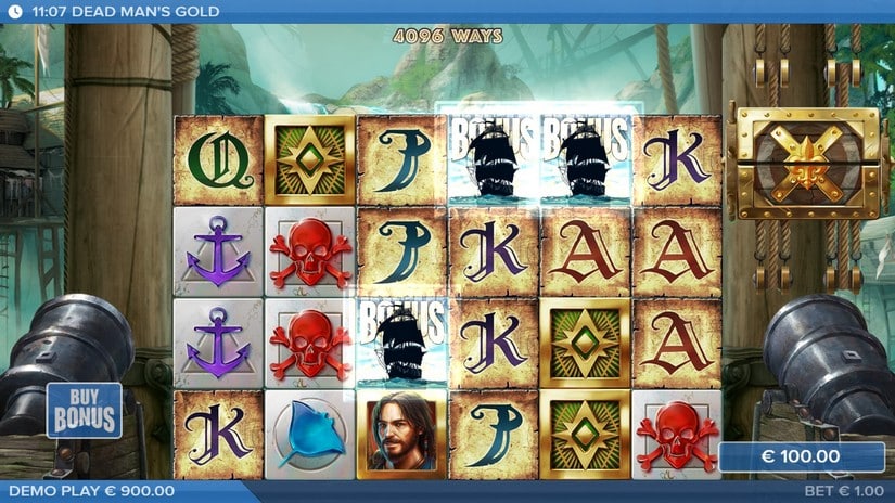 Dead Man’s Gold slot screen 3
