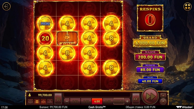 Cash Grotto slot screen 3