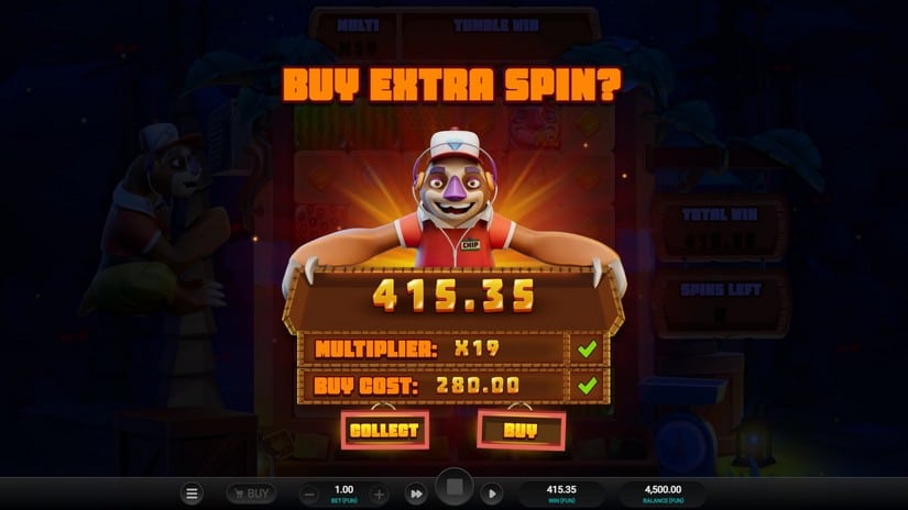 Sloth Tumble slot screen 6