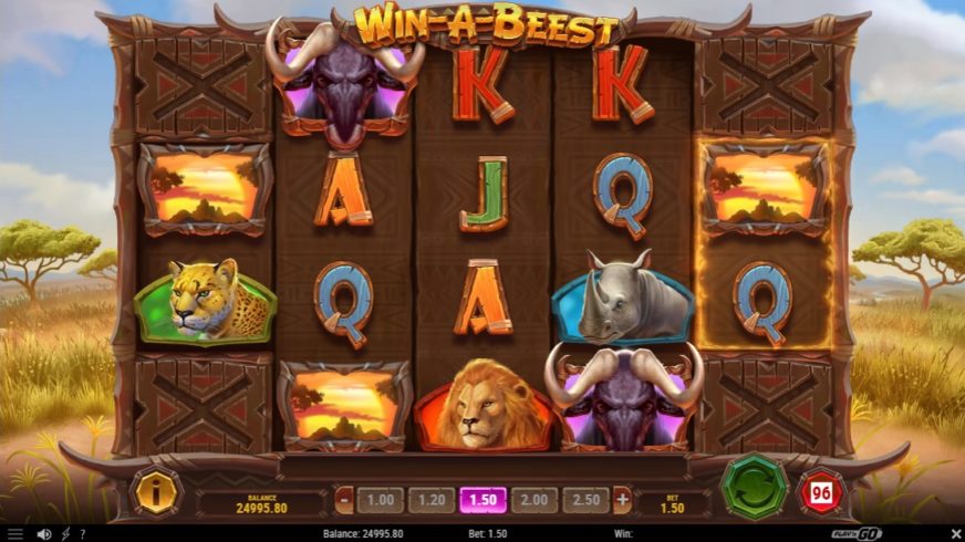 Win A Beest slot screen 4