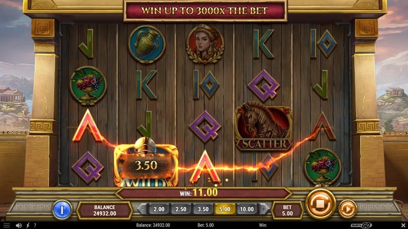 Gates of Troy slot screen 2