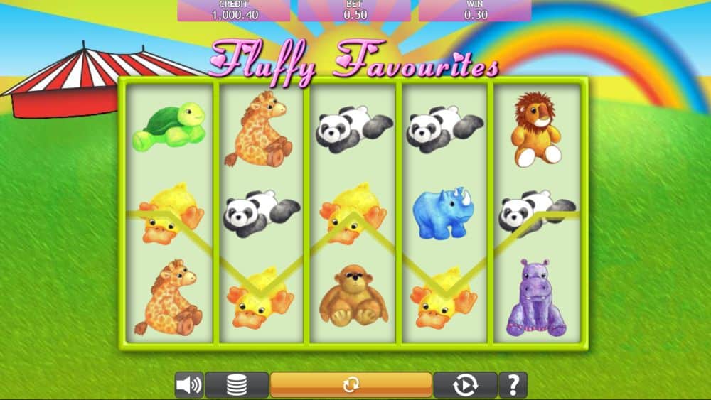 Fluffy Favourites slot demo