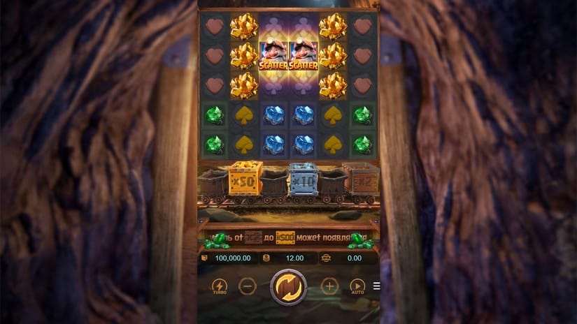 Gemstones Gold slot screen 1