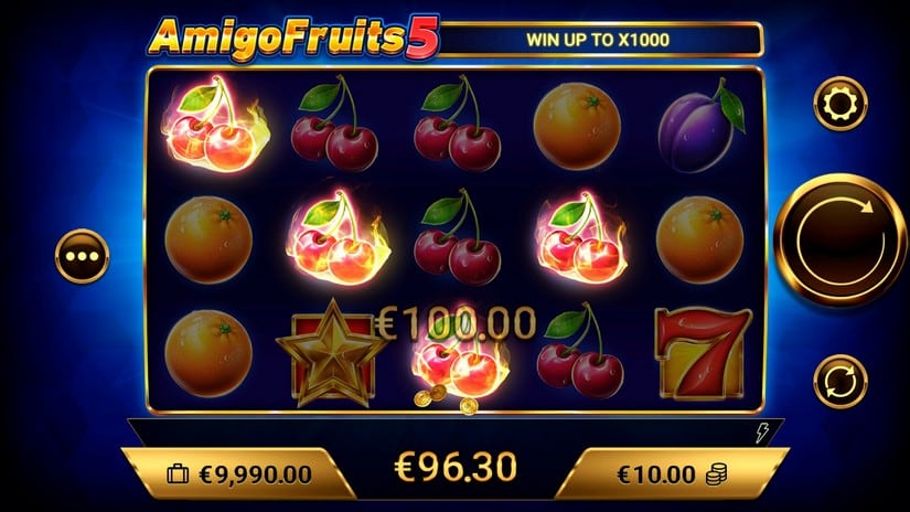 Amigo Fruits 5 slot screen 2