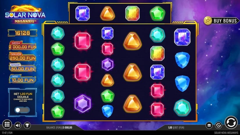 Solar Nova Megaways slot screen 1