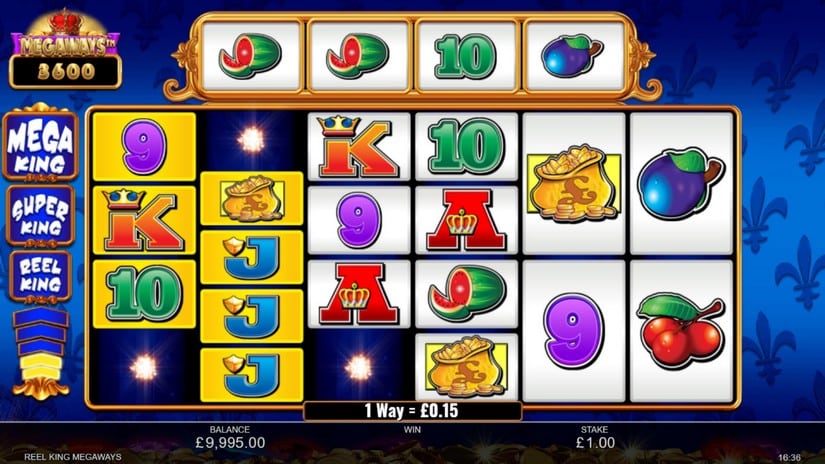 Reel King Megaways slot screen 2