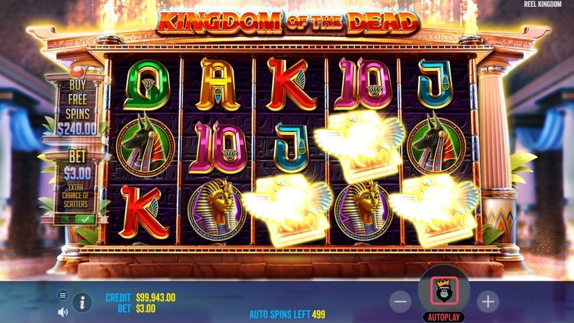 Kingdom of The Dead slot screen 3