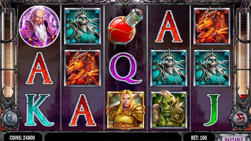 Tower Quest slot screen 2