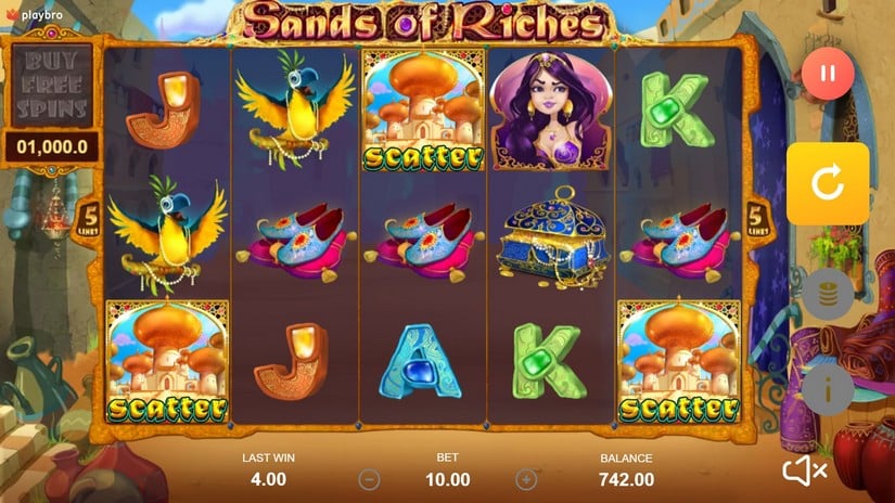 Sands of Riches slot screen 4