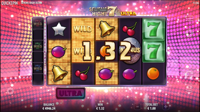Sevens High Ultra slot screen 3