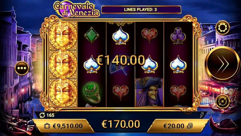 Carnevale di Venezia slot screen 5