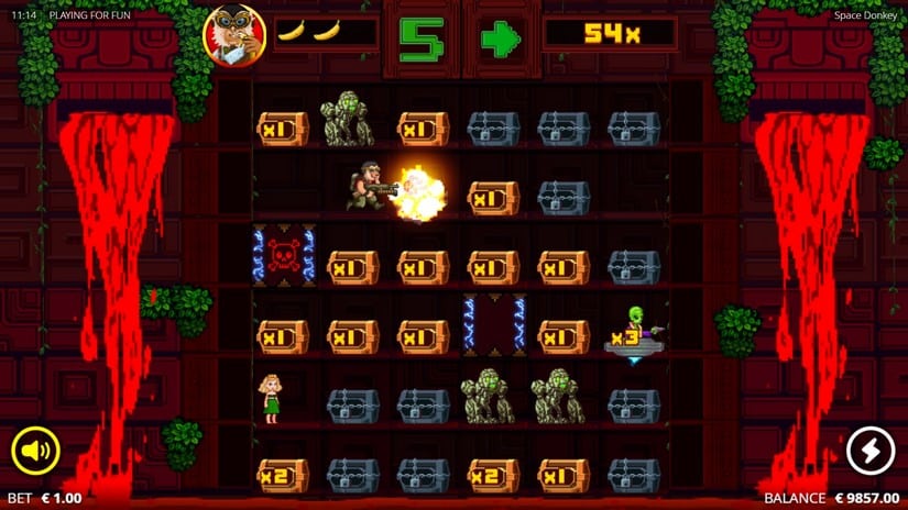 Space Donkey slot screen 4