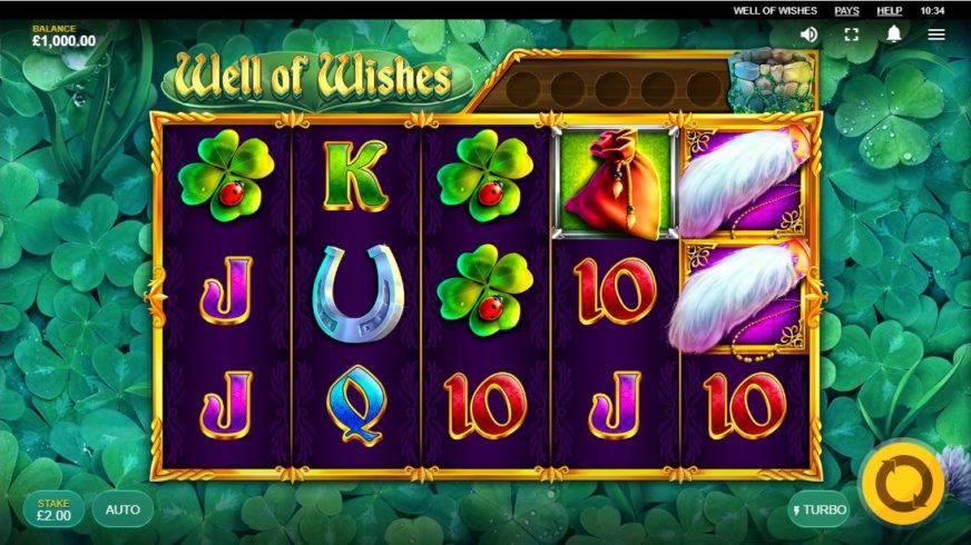 Well Of Wishes slot screen 1