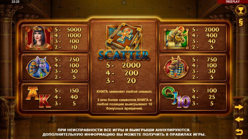 Book of Queen slot screen 2