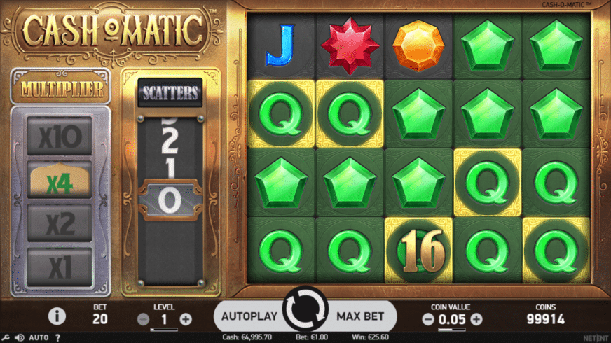 Cash-O-Matic slot screen 3