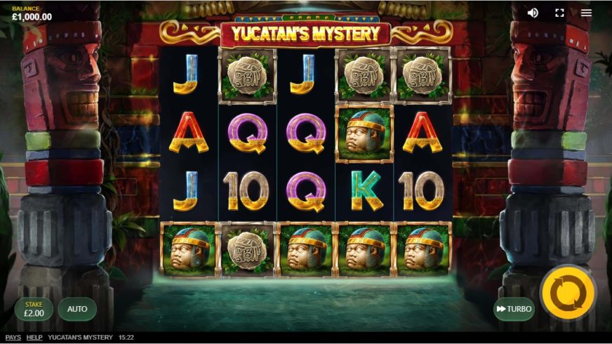 Yucatan’s Mystery slot screen 1