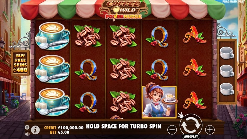 Coffee Wild slot screen 1