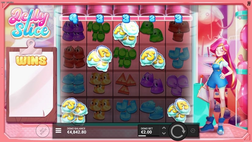 Jelly Slice slot screen 3