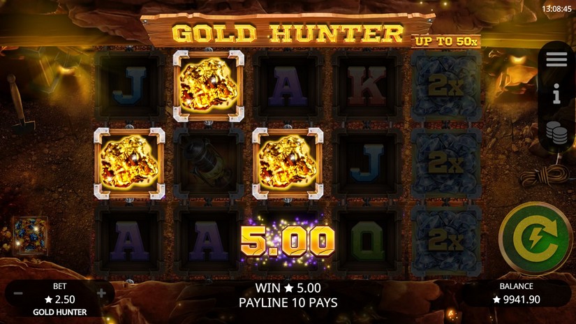 Gold Hunter slot screen 4