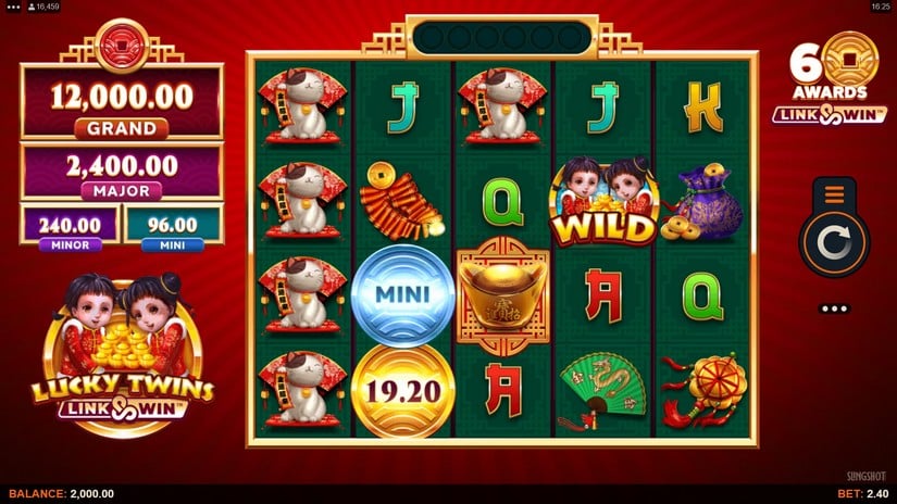 Lucky Twins Link and Win slot screen 4