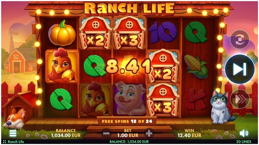Ranch Life slot screen 5