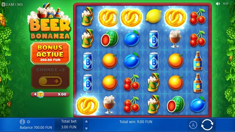 Beer Bonanza slot screen 3