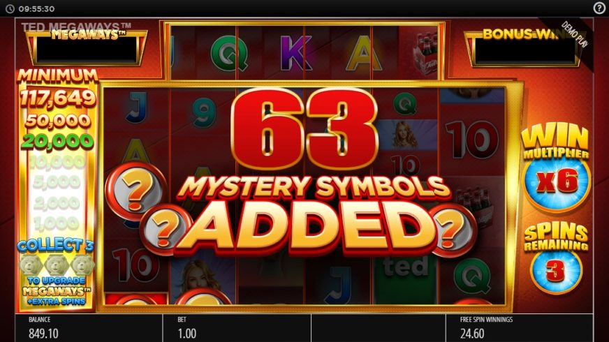 Ted Megaways slot screen 4