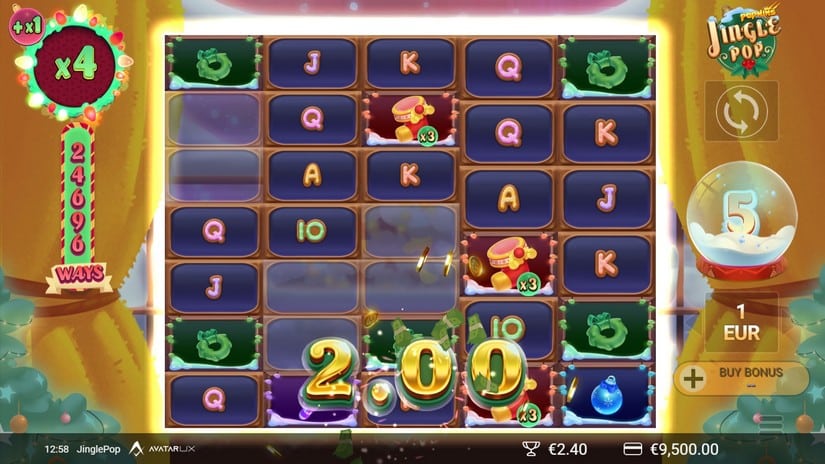 JinglePop slot screen 4