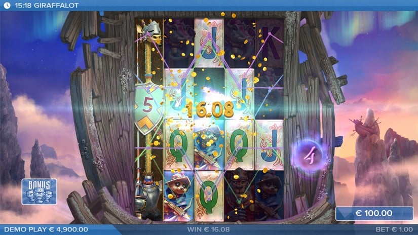 Giraffalot slot screen 4