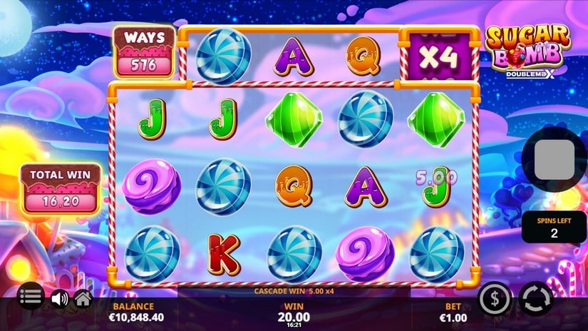 Sugar Bomb DoubleMax slot screen 6