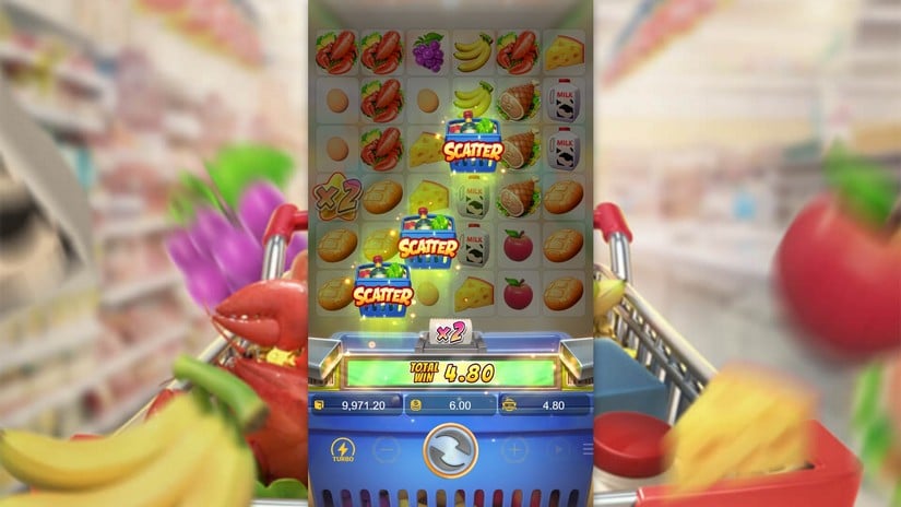 Supermarket Spree slot screen 3